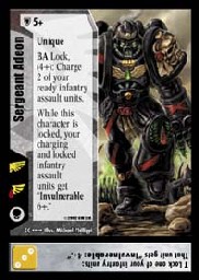 Sergeant Adeon - FOIL